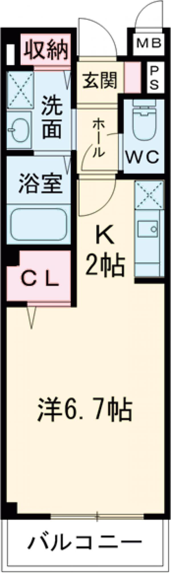 セレッソ大泉学園の間取り