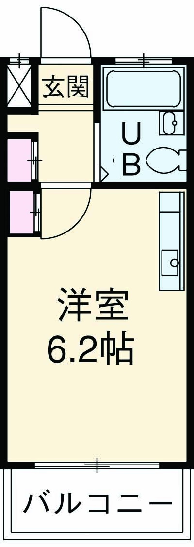 コーポエトランゼⅡの間取り