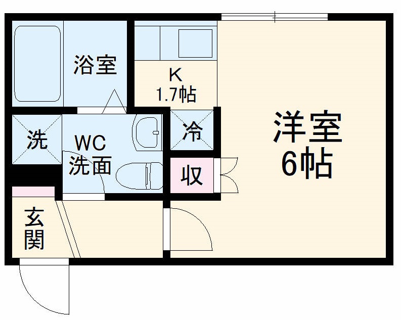 ソレイユ藤沢の間取り
