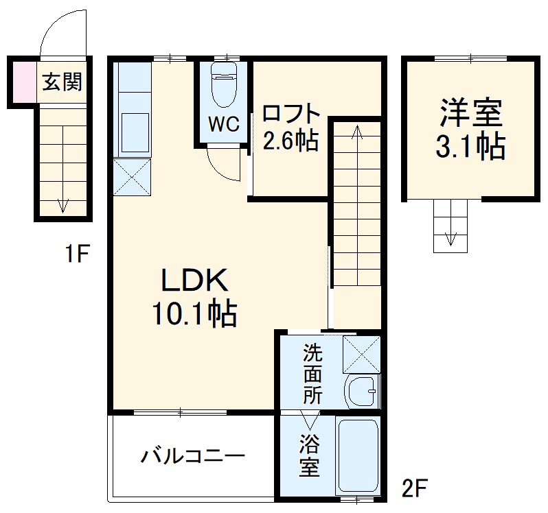 Carpe Diem湘南の間取り