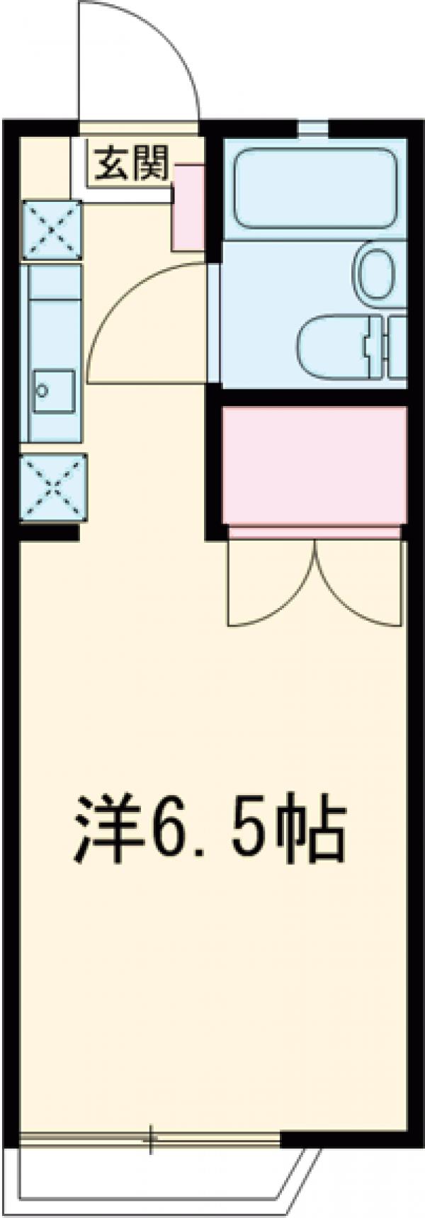 ジュネスK2の間取り