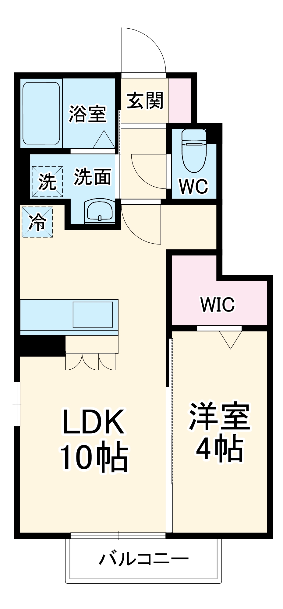 ローズベリーの間取り