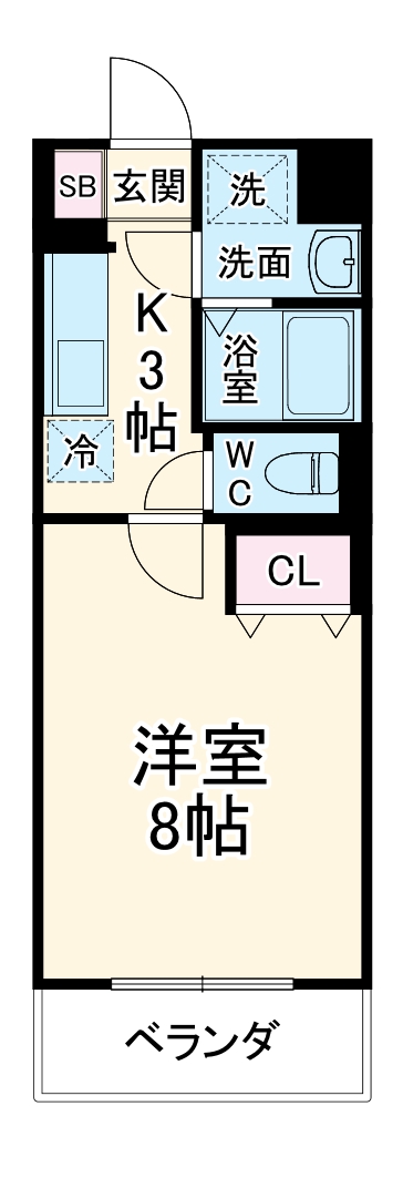 ユウマリノの間取り