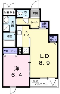 ペディオⅢの間取り