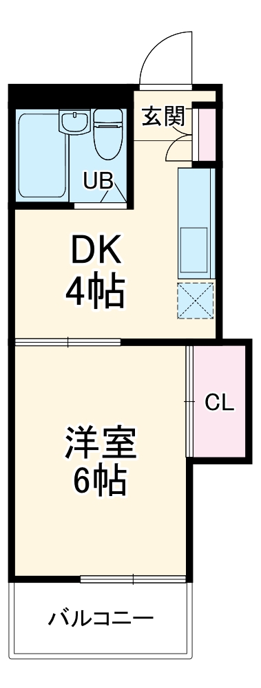 コートアネックス岸町の間取り