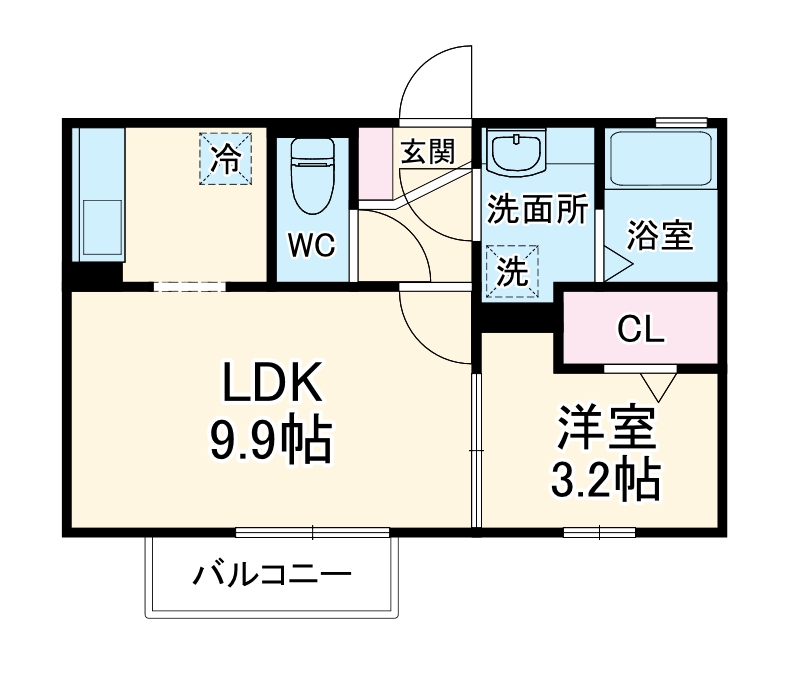 ロンサールの間取り