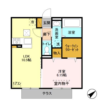 エクラシオールの間取り