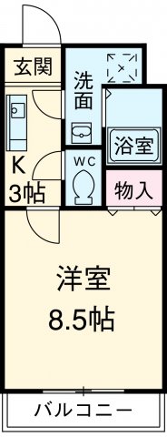 リュミエールの間取り