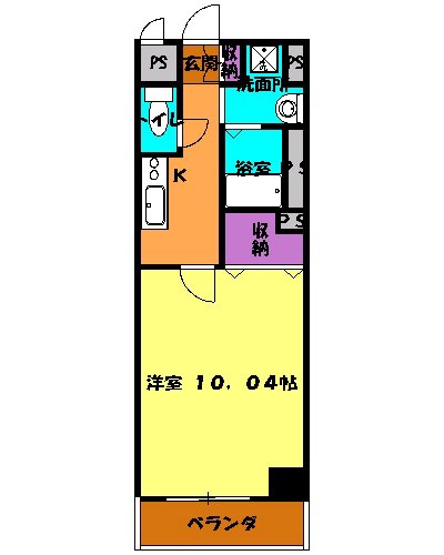 クオーレ旗の台の間取り