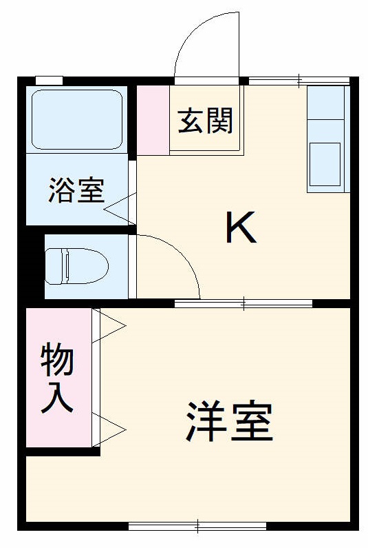 シティハイムドクトルの間取り