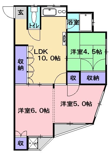 パークハイツの間取り