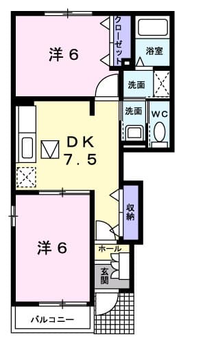 アイオーラⅢの間取り