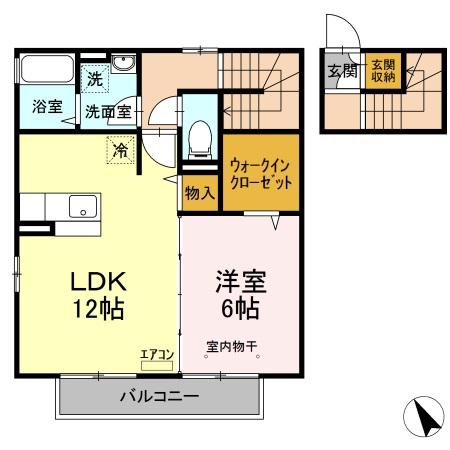 ビューテラス2番館の間取り