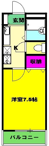 ＪＭテラス５の間取り