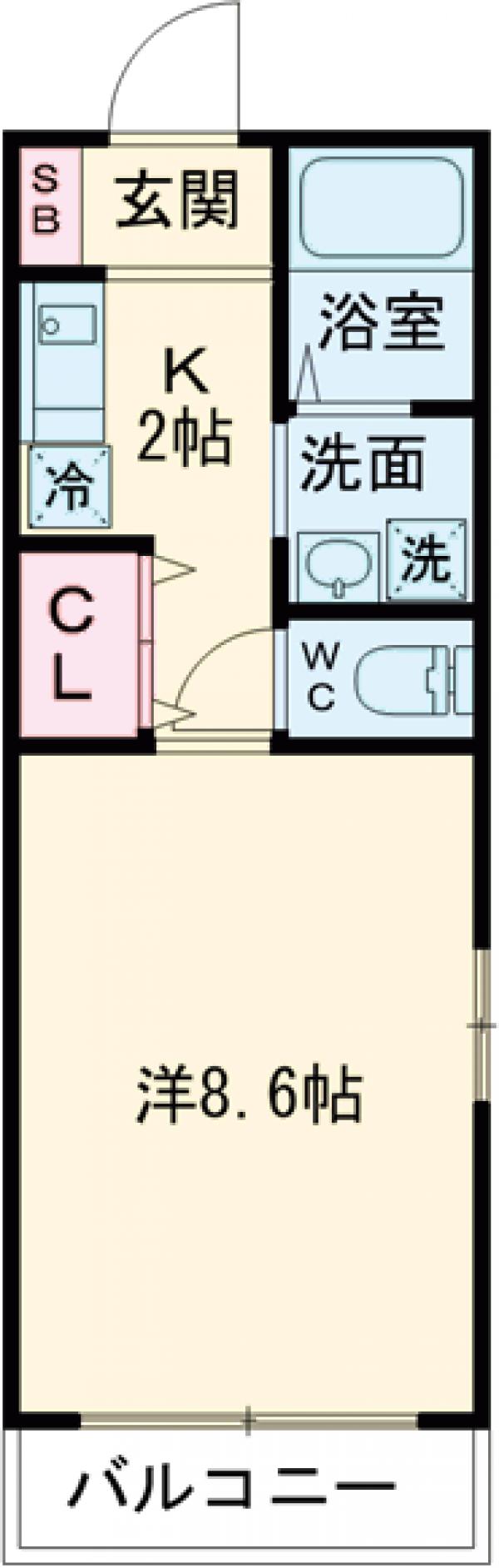 クロビルの間取り