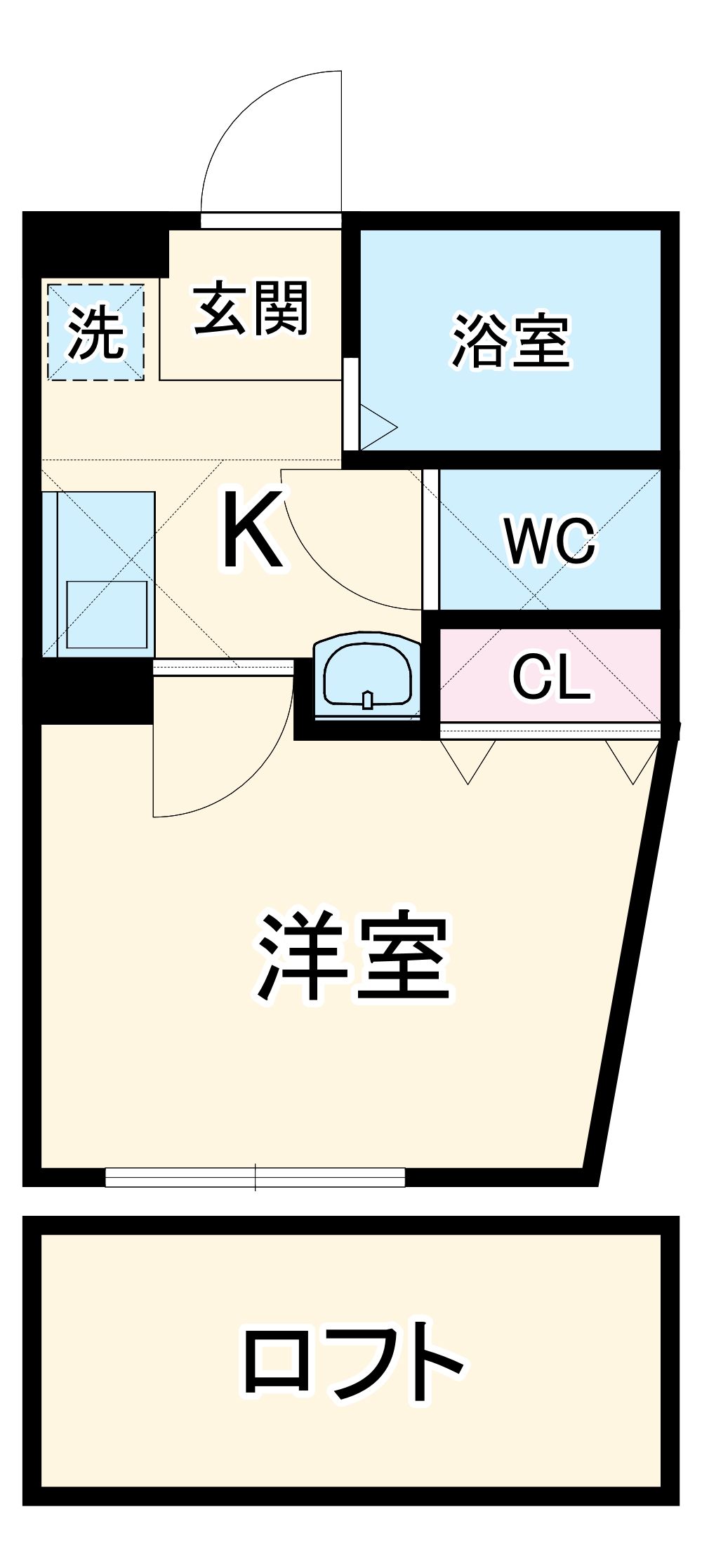ソラティオ湘南の間取り