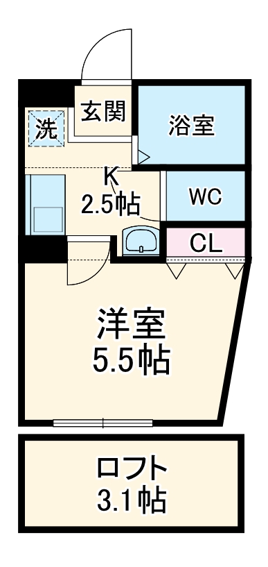 ソラティオ湘南の間取り