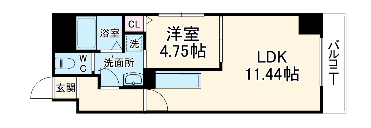 サウスコートの間取り