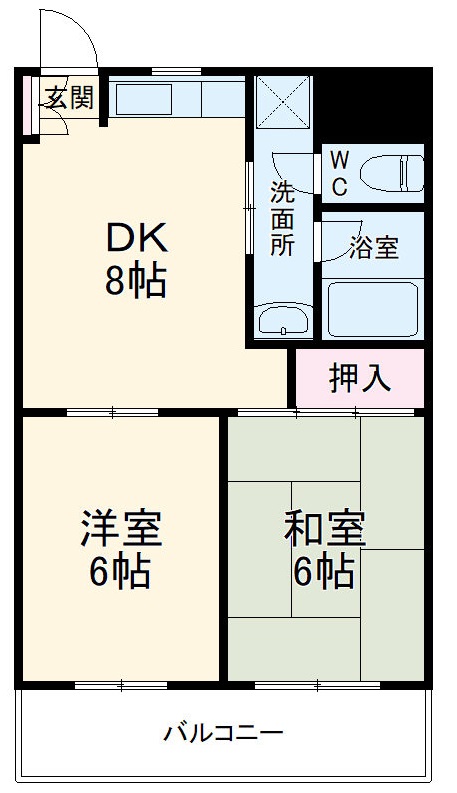 ヴィヴァーチェ浦和の間取り