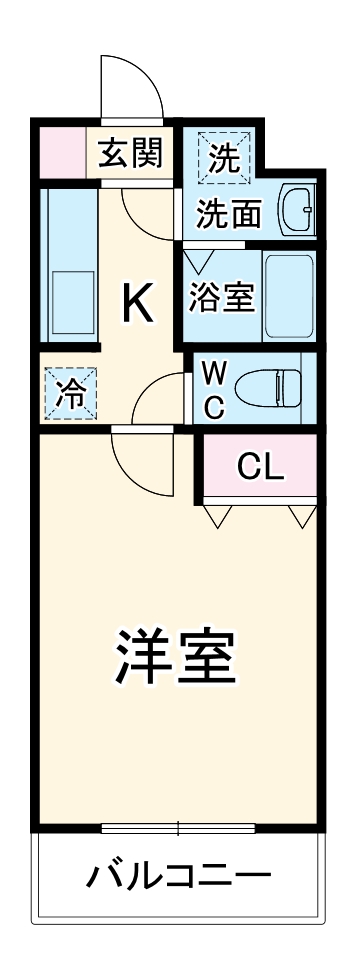 MONATIS Ⅰの間取り
