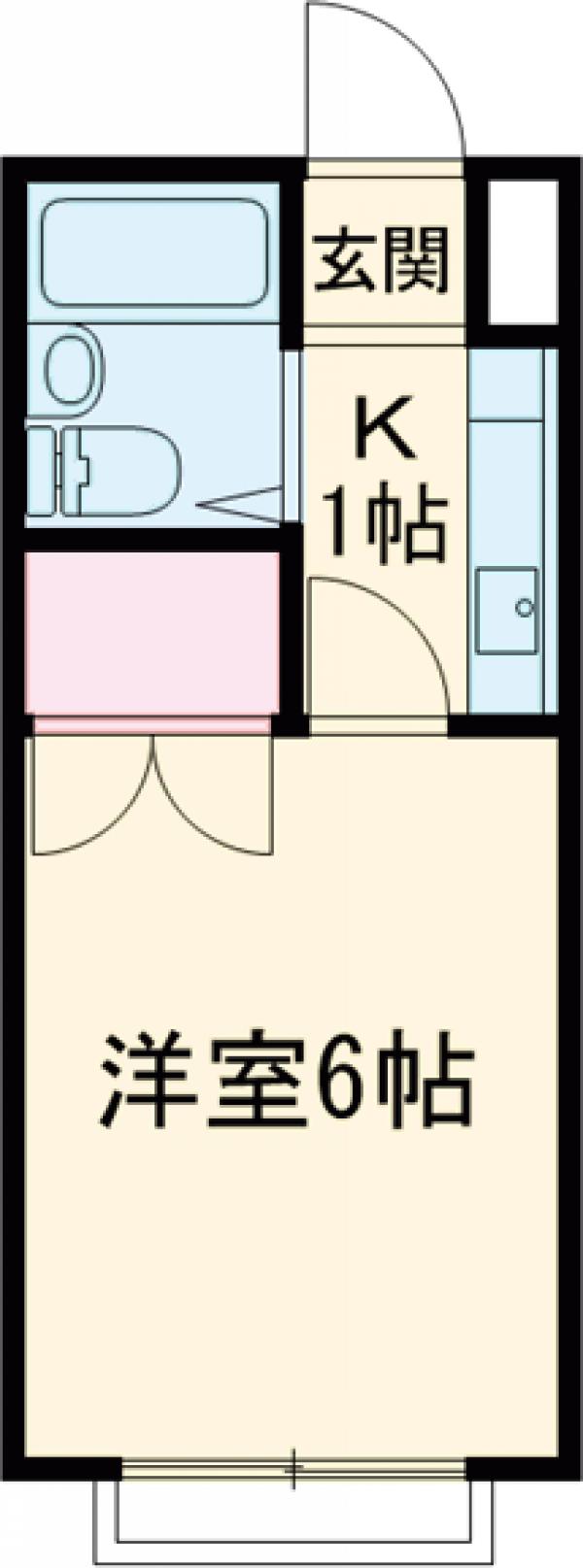 ファイブコーポ中町の間取り