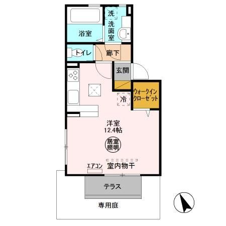 フォルテューヌ畑沢南の間取り
