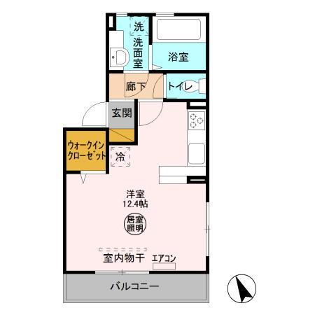 フォルテューヌ畑沢南の間取り