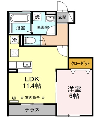 ラピス湘南の間取り
