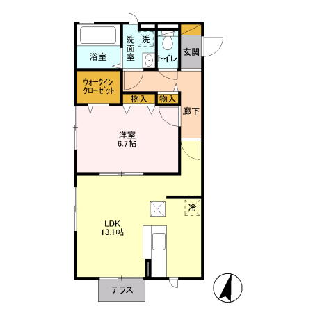 グラシアスの間取り