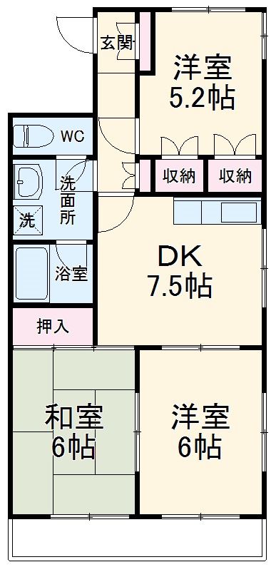 2/24 間取