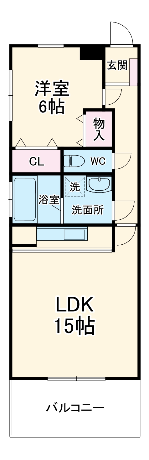 サンクレールの間取り