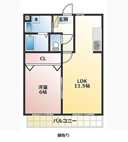 M’s dream Ⅳの間取り