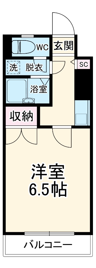 メゾンドムートンの間取り