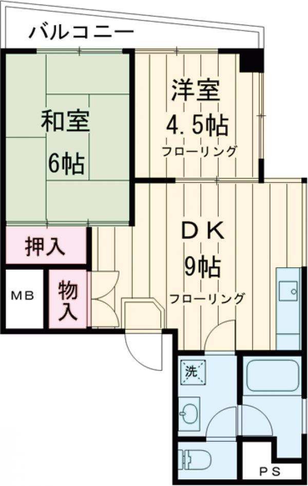 櫻田ビルの間取り