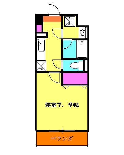グリーンサイドの間取り
