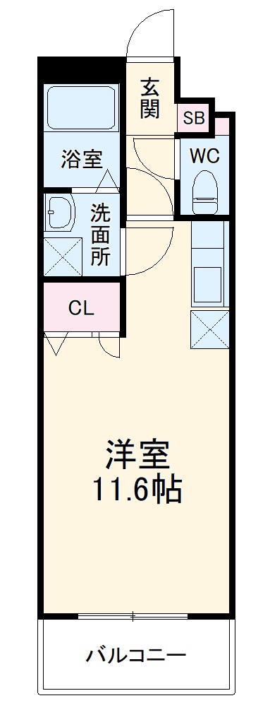 アンブルかしわ台の間取り