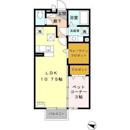 ドミール・フジの間取り