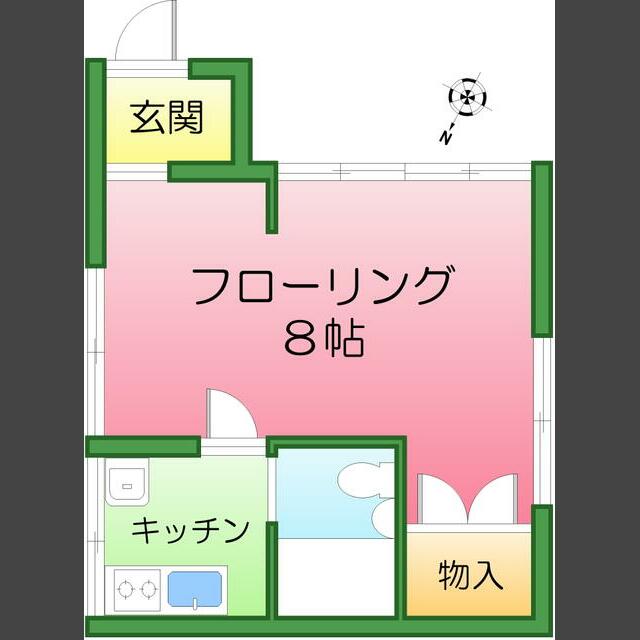 コーポ五十嵐の間取り