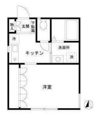エスプワール千駄木の間取り