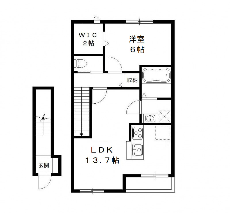 アーバンライフ　Ｇ棟の間取り