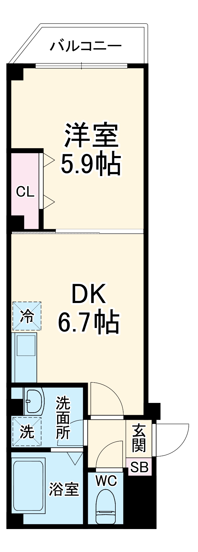 Haleakalaの間取り