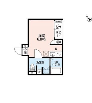 アルテール尾久の間取り