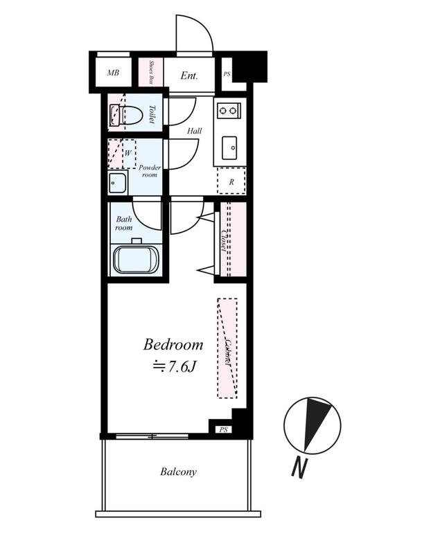 フュージョナル北赤羽DUEの間取り