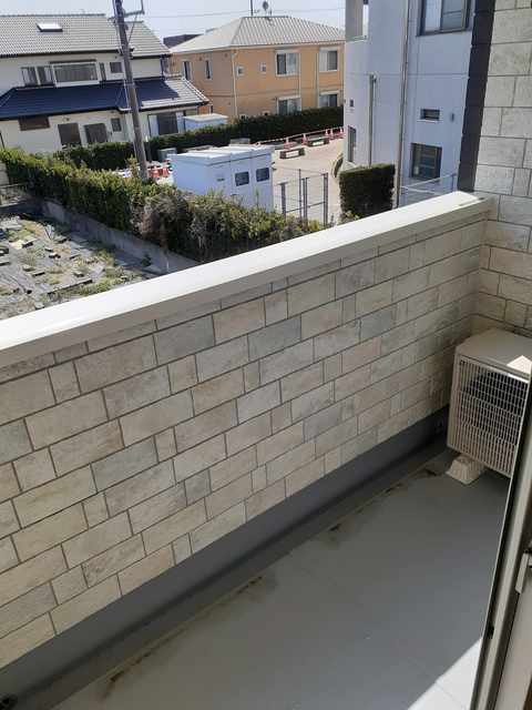12/24 バルコニー