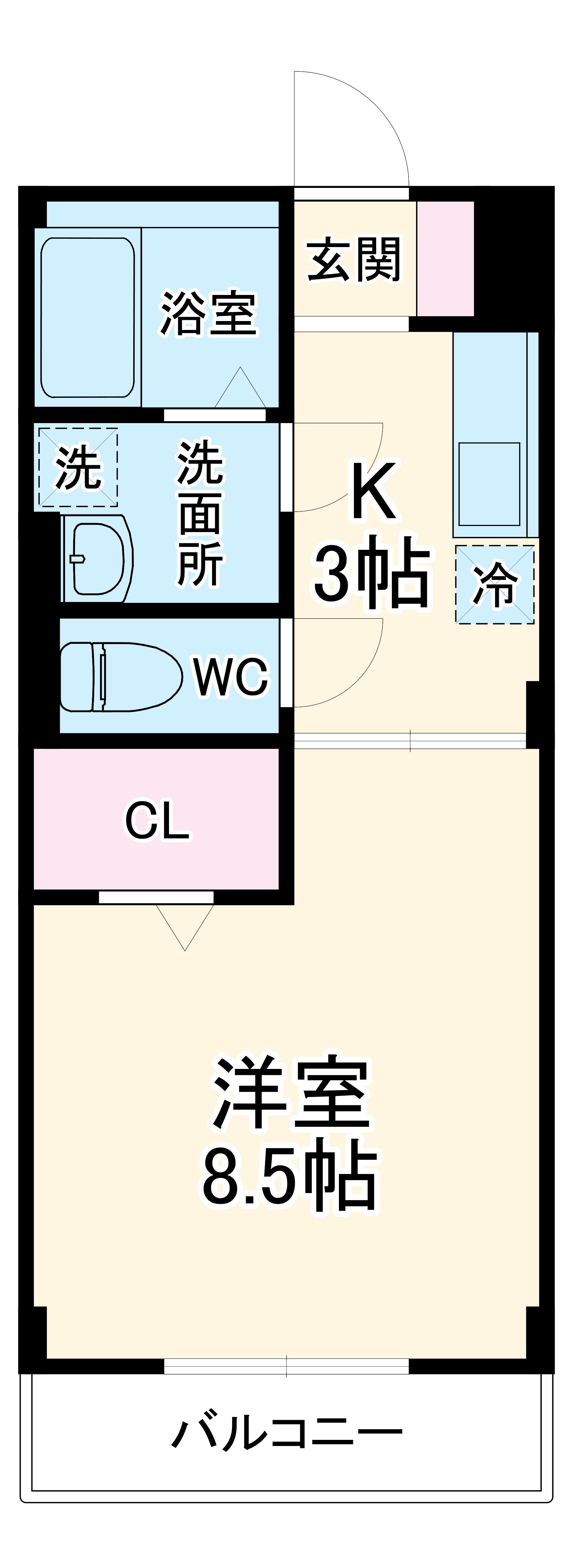Etoile Aの間取り