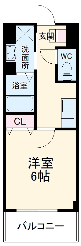 フルセイル橋本の間取り