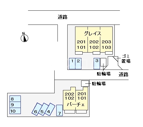 4/12 駐車場