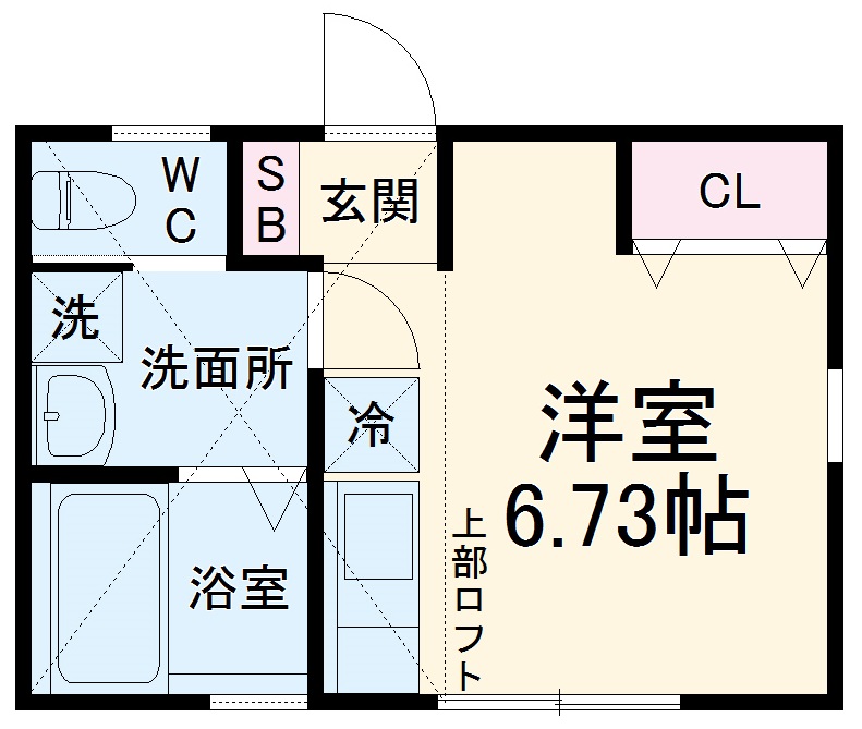Nuage吉野町の間取り