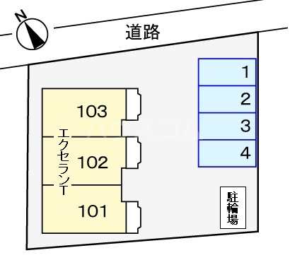 3/5 駐車場