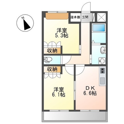 コンフィードの間取り